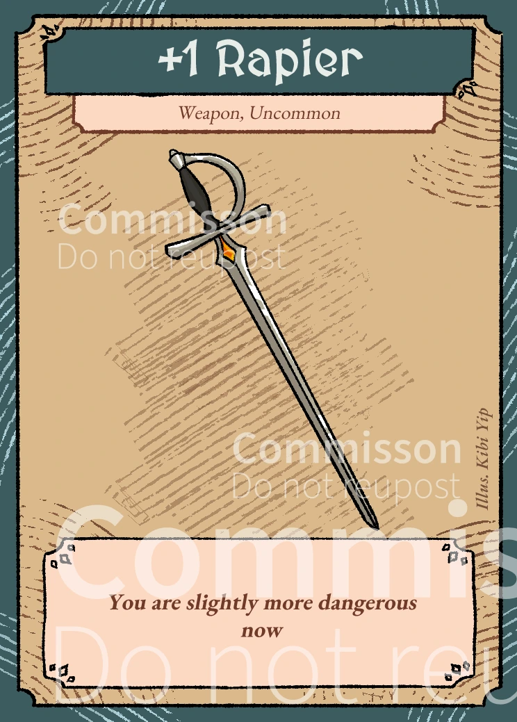 Rapier +1