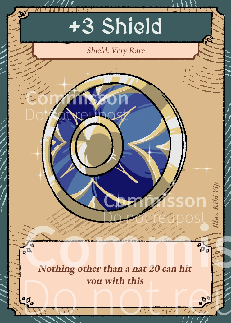 Shield +3
