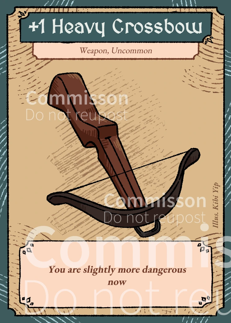 Heavy Crossbow +1