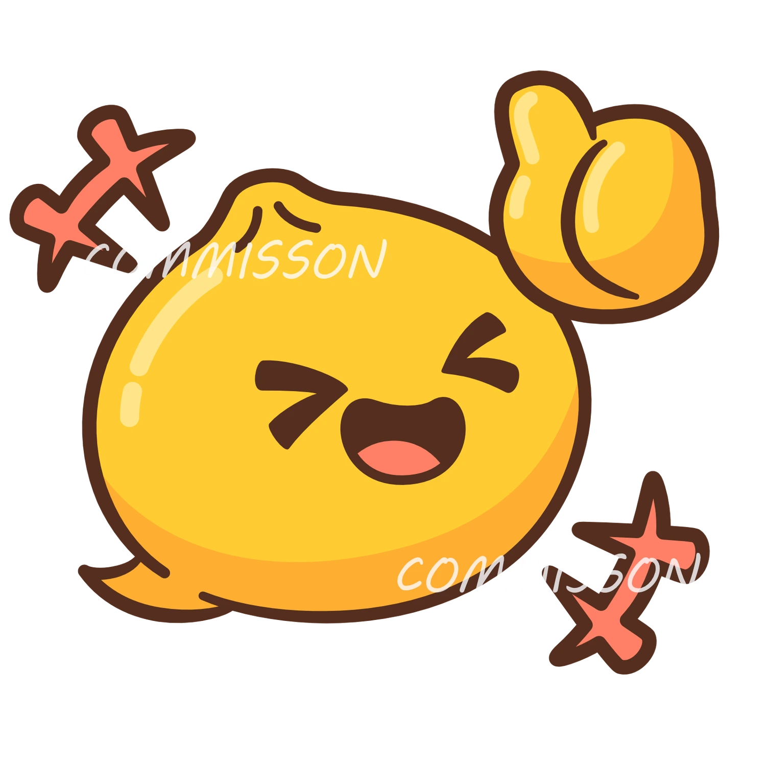 OK Cantonese mascot — Thumbs Up